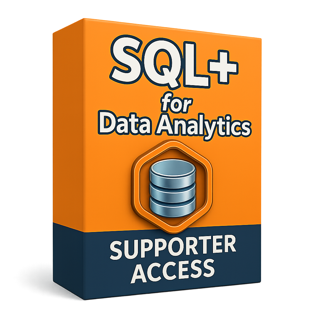 Intermediate SQL for Data Analytics - Supporter Access