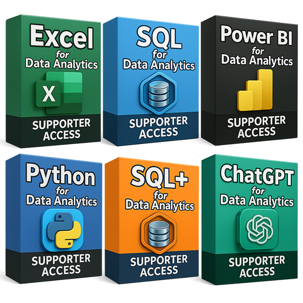 Senior Data Analyst Course Bundle – Luke's Courses